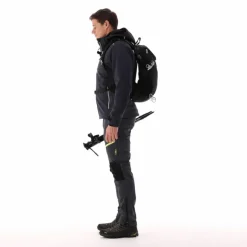 Uomo CMP Pile^Gilet smanicato in pile da uomo in Knit-tech con tasca termoapplicata