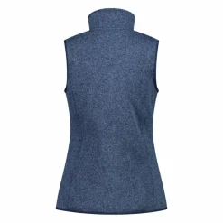 Donna CMP Pile^Gilet smanicato in pile da donna in knit-tech