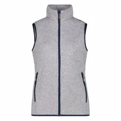Donna CMP Pile^Gilet smanicato in pile da donna in knit-tech