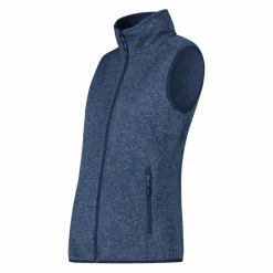 Donna CMP Pile^Gilet smanicato in pile da donna in knit-tech