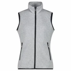 Donna CMP Pile^Gilet smanicato in pile da donna in knit-tech