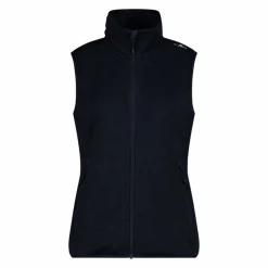 Donna CMP Pile^Gilet smanicato in pile da donna in knit-tech