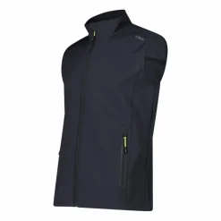 Uomo CMP Gilet E Smanicati|Giacche Softshell^Gilet uomo in softshell con dettagli reflective