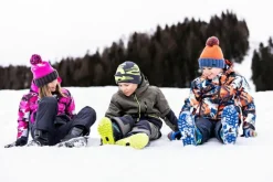 Bambino CMP Accessori|Accessori^Guanti da sci multicolor in softshell imbottiti da bambini