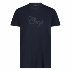 Donna CMP Polo E T-Shirt^Maglia a maniche corte da donna in cotone elasticizzato con logo
