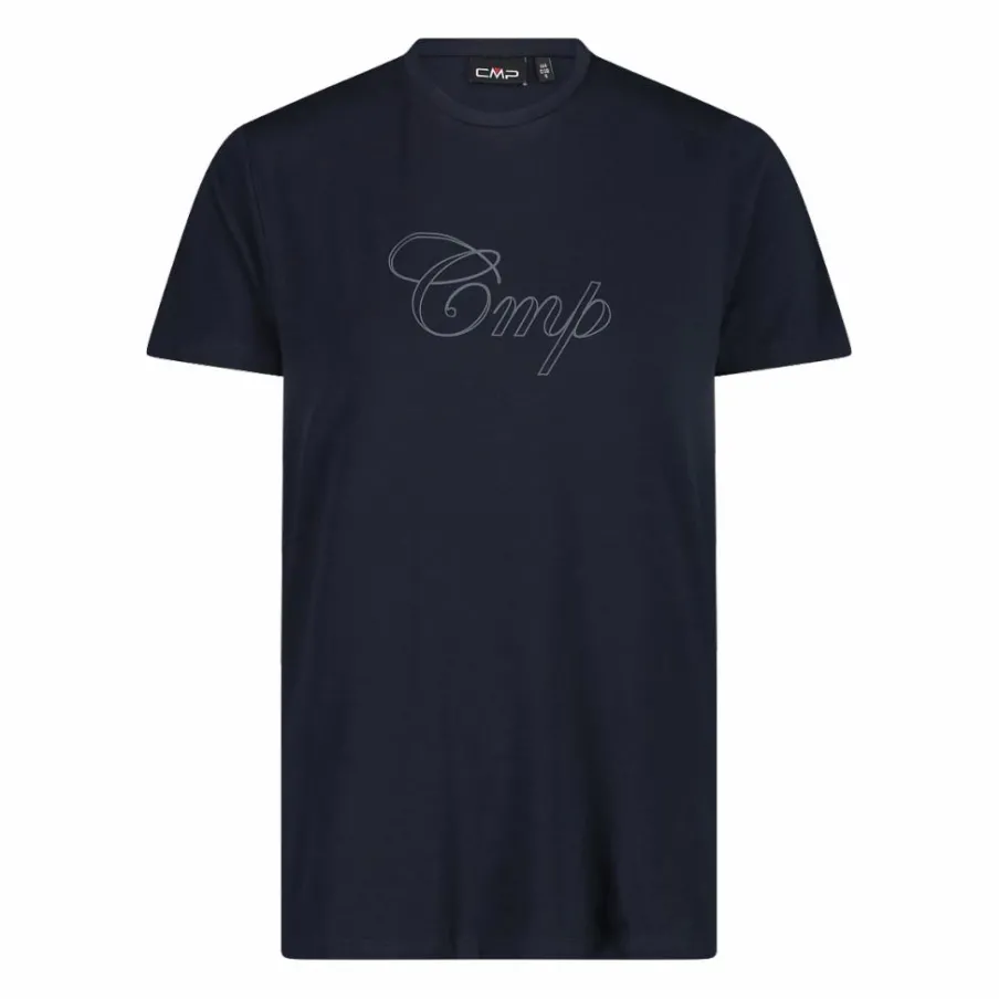 Donna CMP Polo E T-Shirt^Maglia a maniche corte da donna in cotone elasticizzato con logo