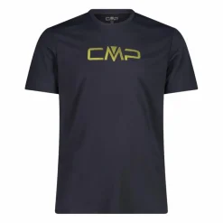 Uomo CMP Polo E T-Shirt^Maglia a maniche corte girocollo da uomo con logo