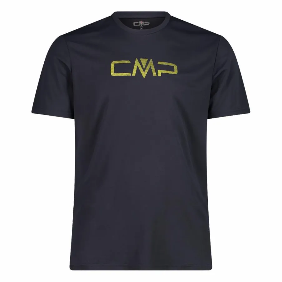 Uomo CMP Polo E T-Shirt^Maglia a maniche corte girocollo da uomo con logo