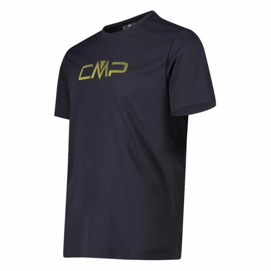 Uomo CMP Polo E T-Shirt^Maglia a maniche corte girocollo da uomo con logo