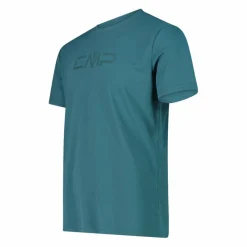 Uomo CMP Polo E T-Shirt^Maglia a maniche corte girocollo da uomo con logo