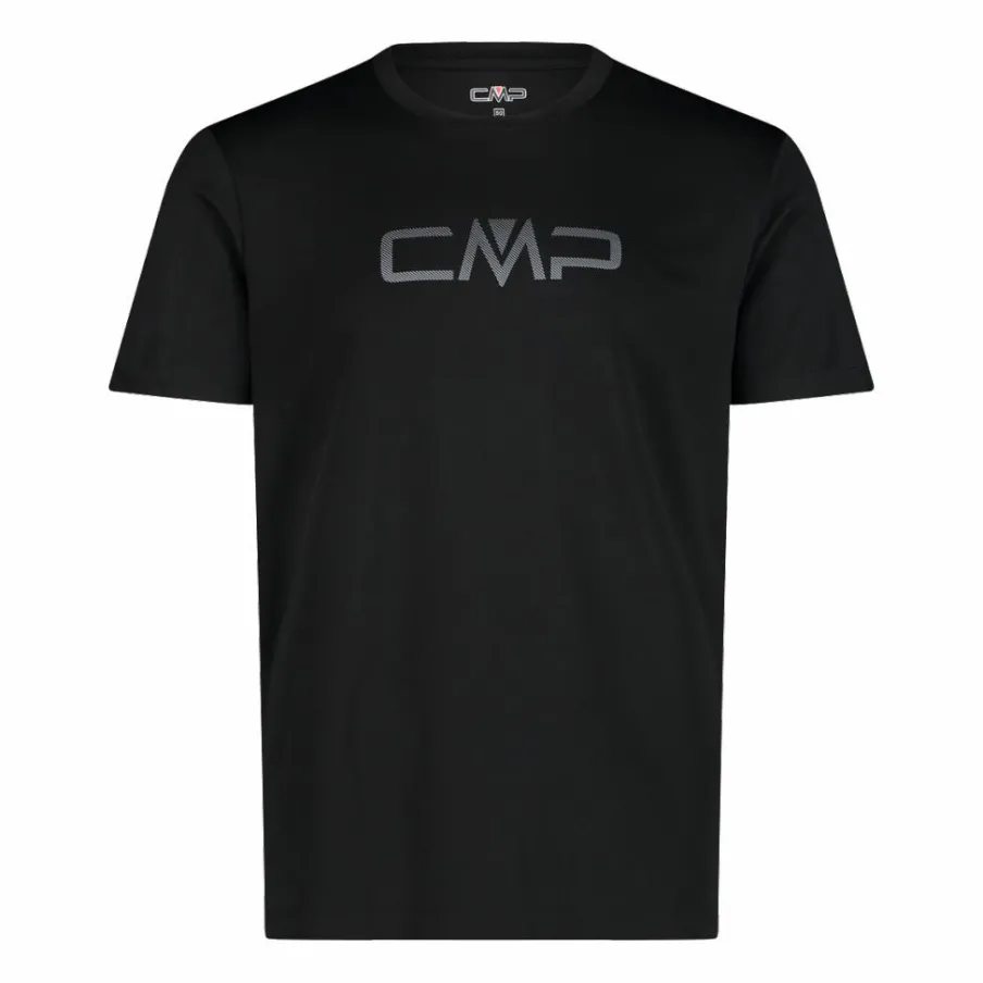 Uomo CMP Polo E T-Shirt^Maglia a maniche corte girocollo da uomo con logo