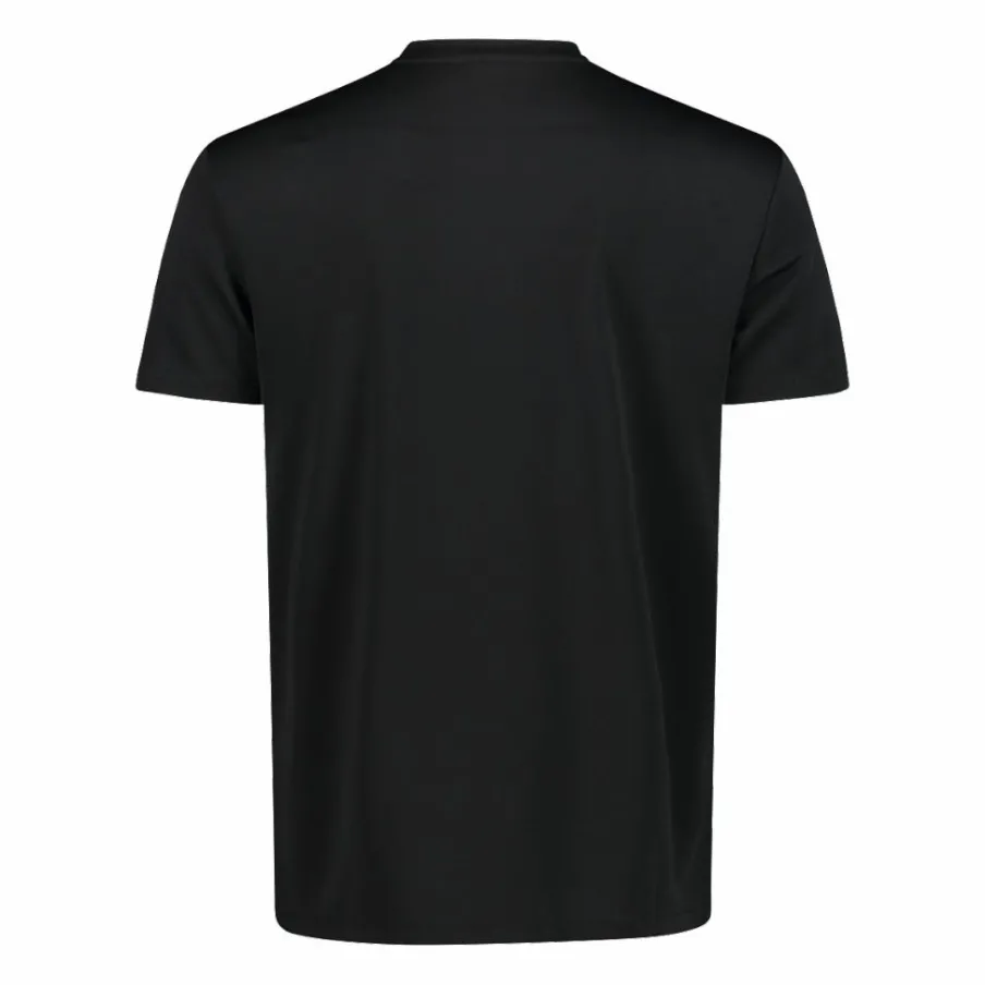 Uomo CMP Polo E T-Shirt^Maglia a maniche corte girocollo da uomo con logo