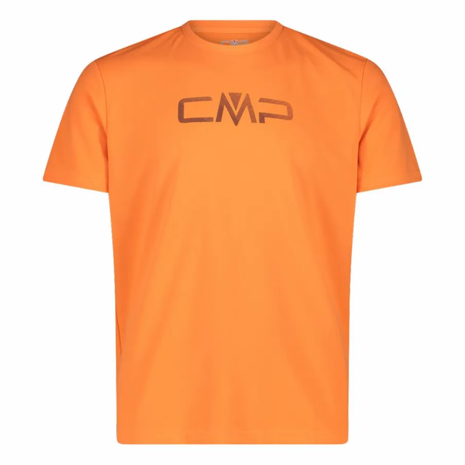 Uomo CMP Polo E T-Shirt^Maglia a maniche corte girocollo da uomo con logo