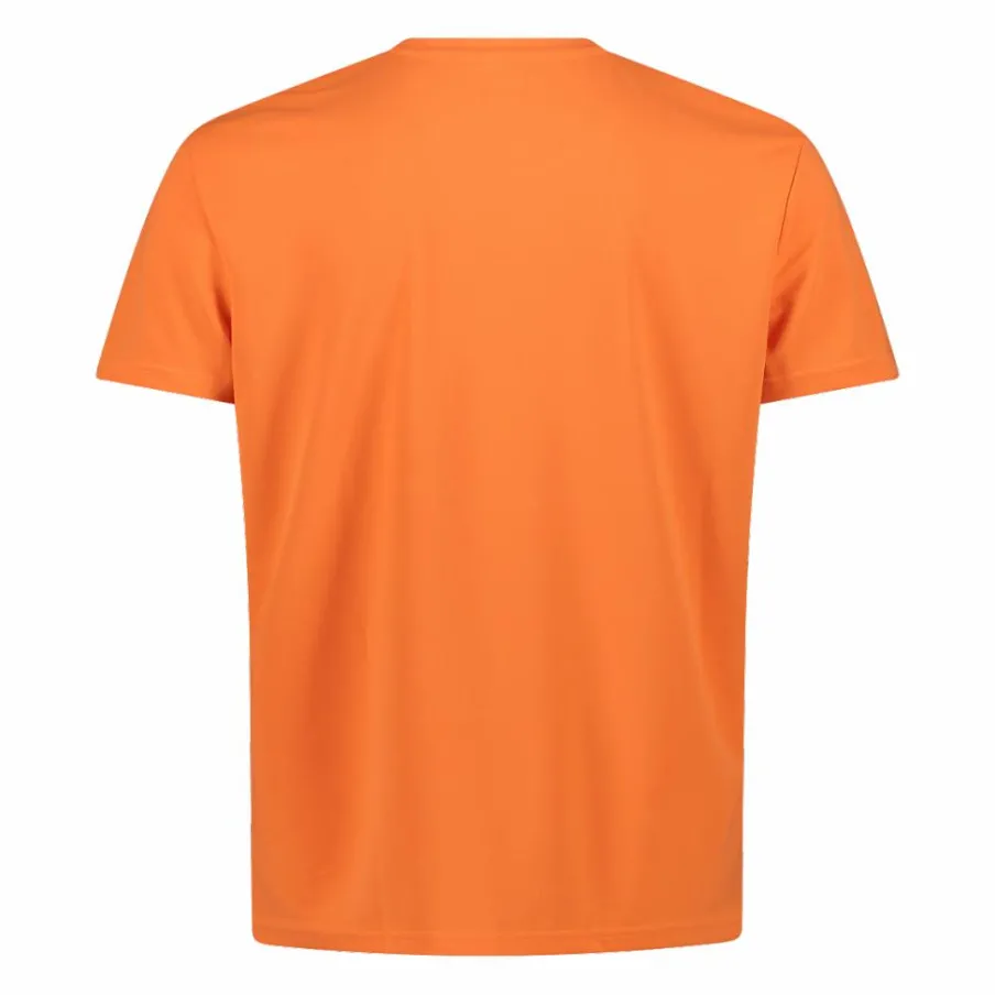 Uomo CMP Polo E T-Shirt^Maglia a maniche corte girocollo da uomo con logo