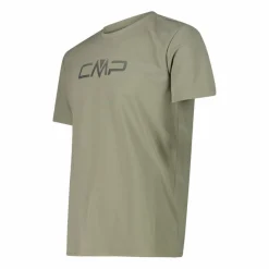 Uomo CMP Polo E T-Shirt^Maglia a maniche corte girocollo da uomo con logo