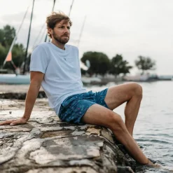 Uomo CMP Polo E T-Shirt^Maglia a maniche corte girocollo da uomo con logo