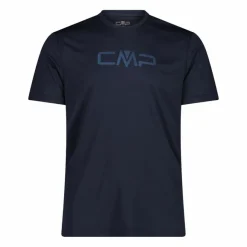 Uomo CMP Polo E T-Shirt^Maglia a maniche corte girocollo da uomo con logo