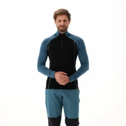 Uomo CMP Polo E T-Shirt^Maglia a maniche lunghe da uomo in merino Unlimitech