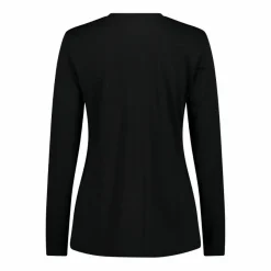 Donna CMP Polo E T-Shirt^Maglia a maniche lunghe da donna con Performance Merino Unlimitech
