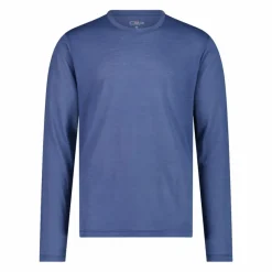 Uomo CMP Polo E T-Shirt^Maglia a maniche lunghe da uomo con Performance Merino Unlimitech