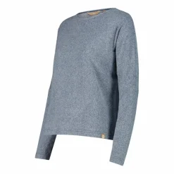 Donna CMP Maglioni E Felpe^Maglia da donna con collo a barchetta in tessuto jersey mélange