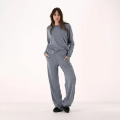 Donna CMP Maglioni E Felpe^Maglia da donna con collo a barchetta in tessuto jersey mélange