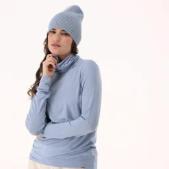 Donna CMP Maglioni E Felpe^Maglia da donna con collo a dolcevita in Light Tencel Merino