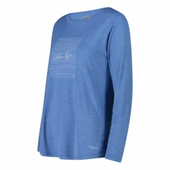 Donna CMP Polo E T-Shirt^Maglia leggera da donna in jersey melange