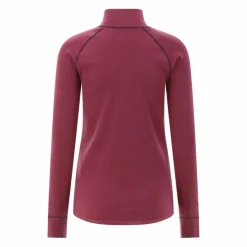Donna CMP Pile^Maglia termica a maniche lunghe in merino con mezza zip da donna Unlimitech