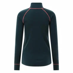 Donna CMP Pile^Maglia termica a maniche lunghe in merino con mezza zip da donna Unlimitech