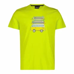 Uomo CMP Polo E T-Shirt^Maglietta cotone stampa tropicale