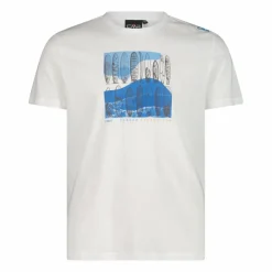 Uomo CMP Polo E T-Shirt^Maglietta cotone stampa tropicale