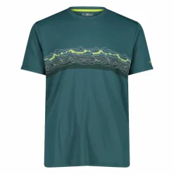 Uomo CMP Polo E T-Shirt^Maglietta piquet stampa adventure