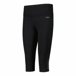 Donna CMP Pantaloni Running E Ciclismo|Pantaloni Trekking^Pantalone 3/4 da donna in poliestere 4-way stretch.