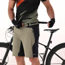 Uomo CMP Pantaloncini|Pantaloni Running E Ciclismo^Pantalone free bike da uomo con fondello
