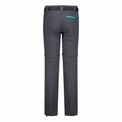 CMP Pantaloni Tecnici^Pantaloni da bambina zip-off tessuto elasticizzato