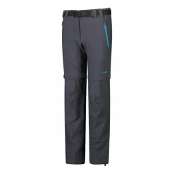 CMP Pantaloni Tecnici^Pantaloni da bambina zip-off tessuto elasticizzato