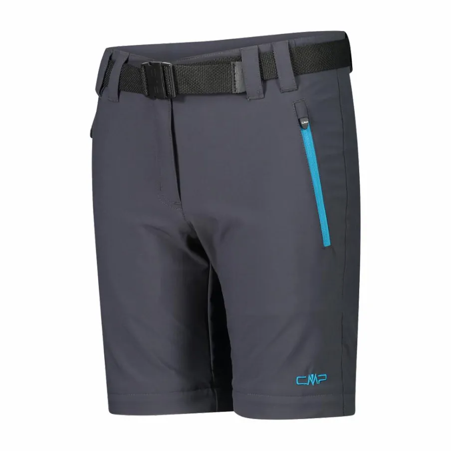 CMP Pantaloni Tecnici^Pantaloni da bambina zip-off tessuto elasticizzato