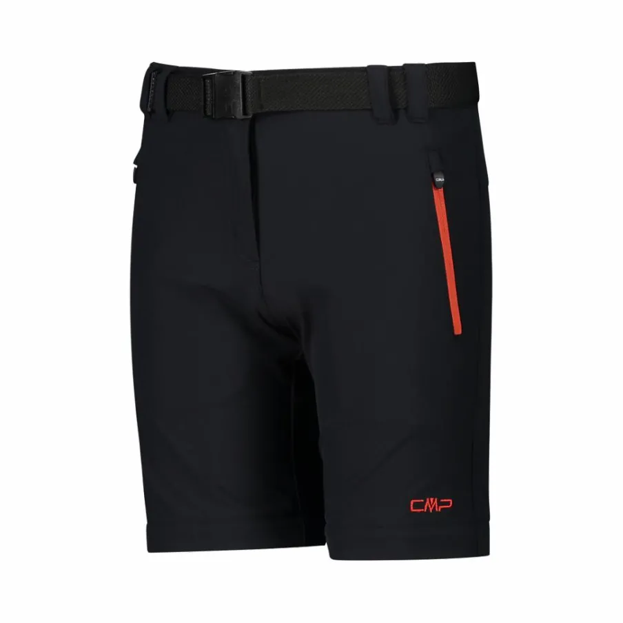 CMP Pantaloni Tecnici^Pantaloni da bambina zip-off tessuto elasticizzato