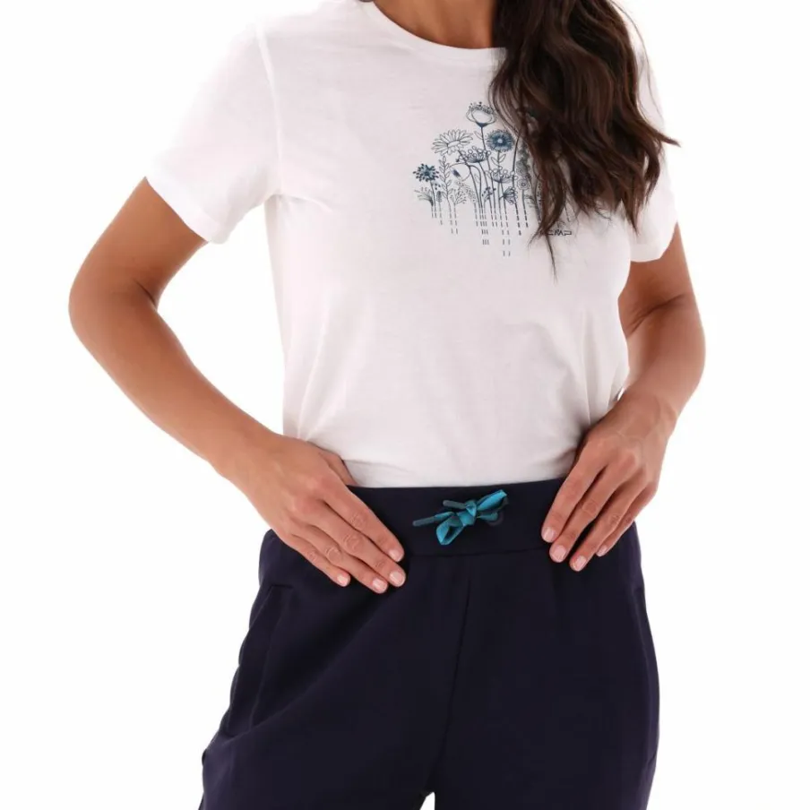 Donna CMP Pantaloni Tuta|Pantaloni Trekking^Pantaloni in Light French Terry Stretch da Donna