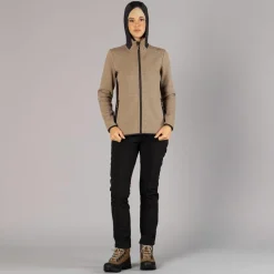 Donna CMP Pantaloni Trekking^Pantaloni in softshell con cucitura frontale a vista da donna