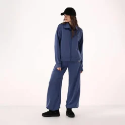 Donna CMP Pantaloni Tuta^Pantaloni lunghi da donna a gamba larga con finitura in modal satinato