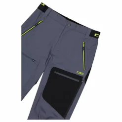 Uomo CMP Pantaloni Trekking^Pantaloni trekking da uomo in tessuto ripstop con tasche laterali