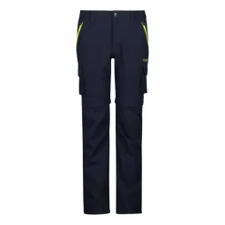 Bambino CMP Pantaloni Tecnici^Pantaloni zip off cargo con tasconi laterali stretch da bambino