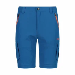 Bambino CMP Pantaloni Tecnici^Pantaloni zip off cargo con tasconi laterali stretch da bambino