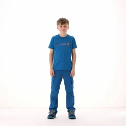 Bambino CMP Pantaloni Tecnici^Pantaloni zip off cargo con tasconi laterali stretch da bambino