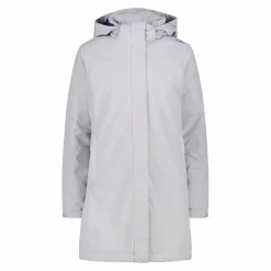 Donna CMP Giacche Imbottite E Piumini|Gusci E Giacche Impermeabili^Parka impermeabile da donna in ripstop con cappuccio staccabile