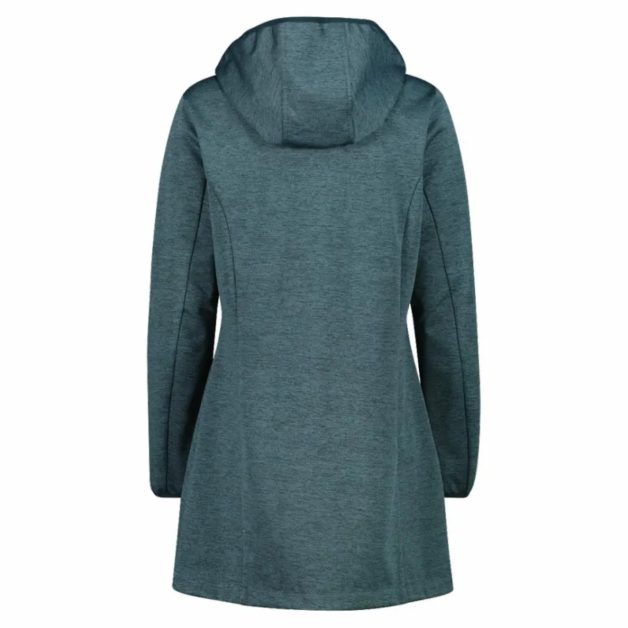 Donna CMP Giacche Softshell|Giacche Trekking^Parka in softshell da donna con cappuccio melange