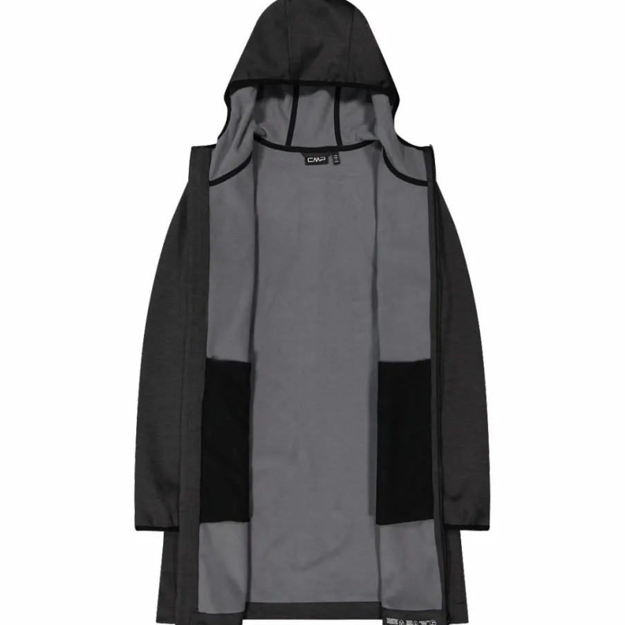 Donna CMP Giacche Softshell|Giacche Trekking^Parka in softshell da donna con cappuccio melange