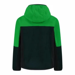 Bambino CMP Pile E Felpe^Pile con zip da bambino in knit tech con cappuccio